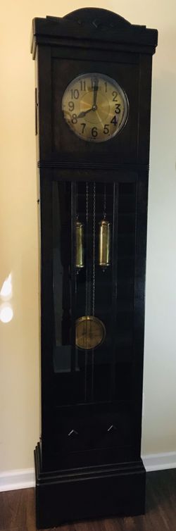 Antique Joseph Kiesinger Bing Bong Chime Double Door German Grandfather Clock