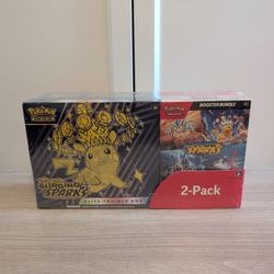 Costco Pokemon Surging Sparks 2-Pack Trainer Box and Booster Bundle 