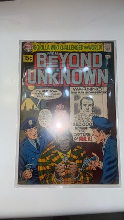 From beyond the unknown comic 15cents