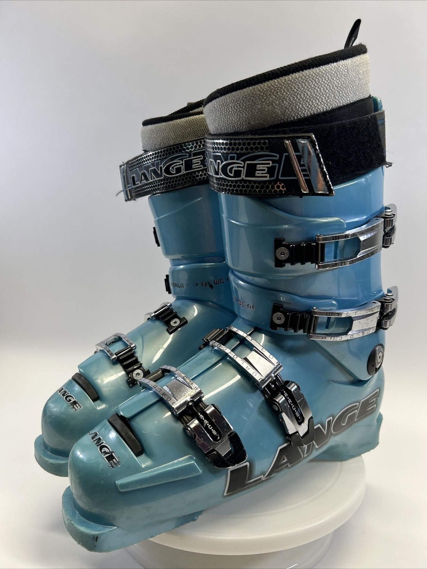 Lange World Cup 130 WC Fit Blue Ski Boots 334mm