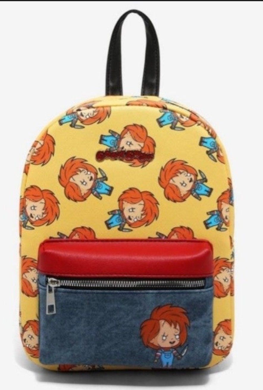 Child's Play Chucky Mini Backpack $45 New
