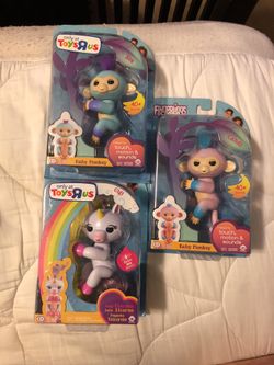 All 3 fingerlings 50 bucks Ava, Gigi, Gandi.