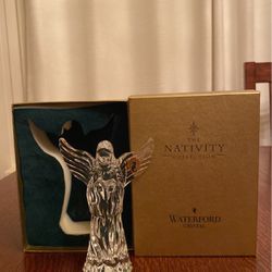 Waterford Crystal Angel Figurine 6” MINT Condition 