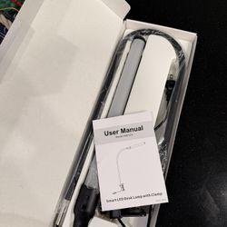 Black LED desk Lamp With Hand Wave Control 