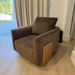New Brown Accent Chair