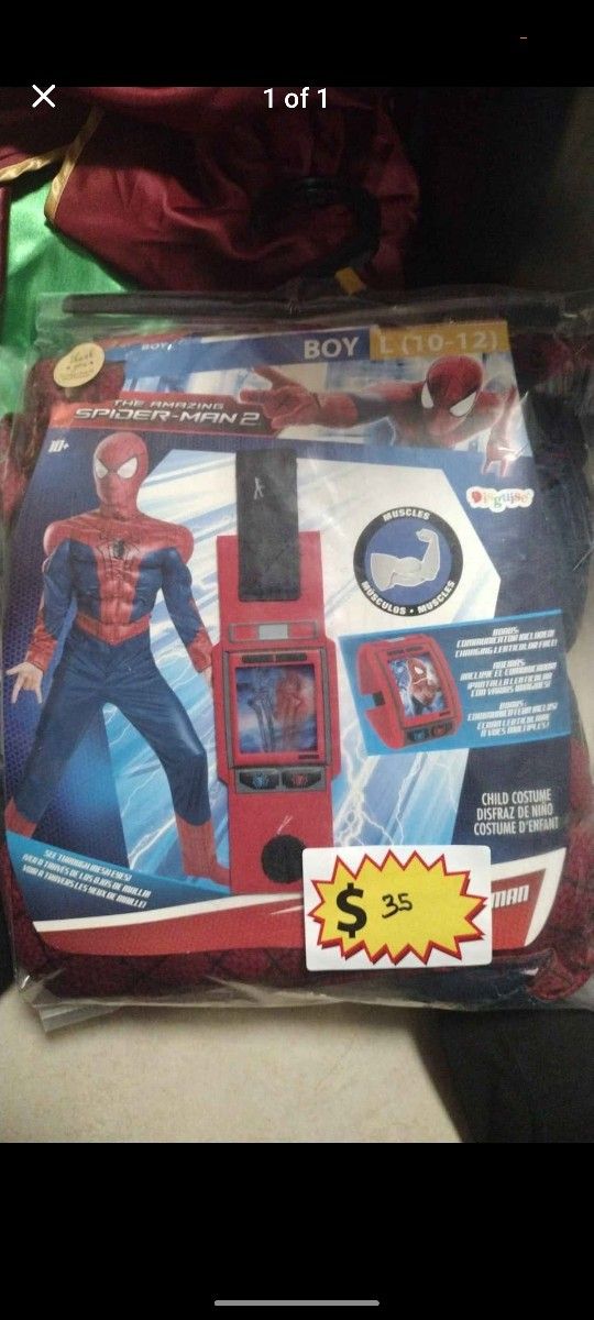 Spiderman 2 Costume