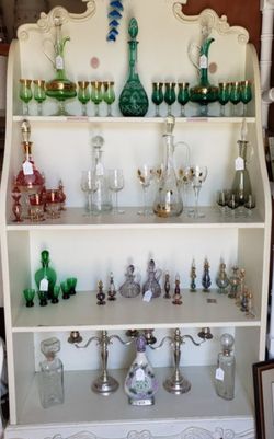Vintage Decanters, wine or liquor glasses ,rare beautiful