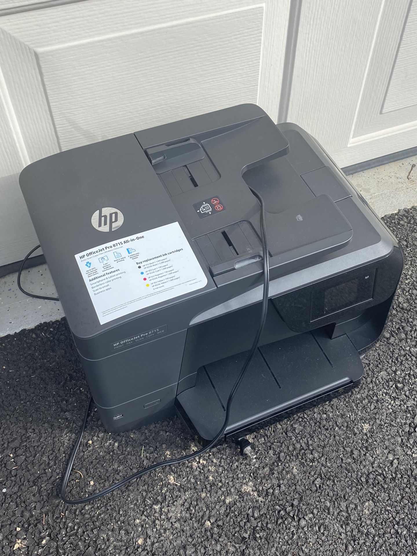 Free Printer: HP OfficeJet Pro 8715 All In One