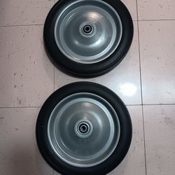 2 Mower Wheels 