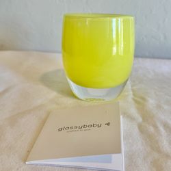 Glassy baby yellow canary