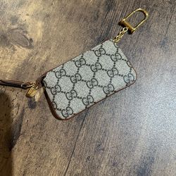 Gucci Ophidia Key Case - beige Monogram