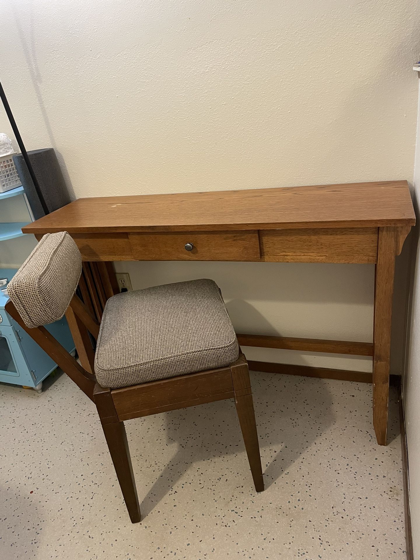 Table and chair