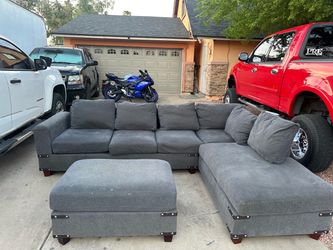 Sectional sofa couch. $375