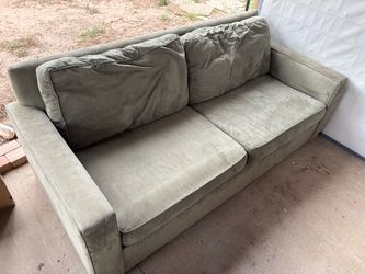 Fold-Out Two-Seat Sofa Bed