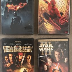 4 DVD Movies 