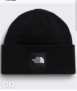 North face beanie recycled