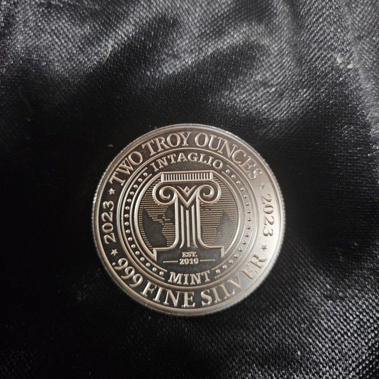 2 Oz .999 Silver