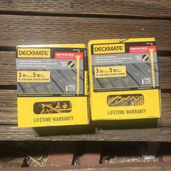 Deckmate 3 Inch Screws With T-25 Bit