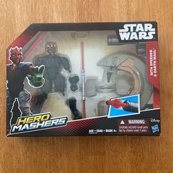 Star Wars Hero Mashers With Speeder & Darth Maul 