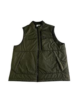 Nike Sportswear Legacy Vest Men's XL Therma-Fit OD Green Logo DD6869-355