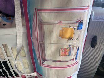 Beach cabana Tote Bag with Pockets