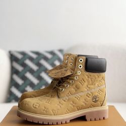 L X V x Timberland yellow boots/Martin boots/boots