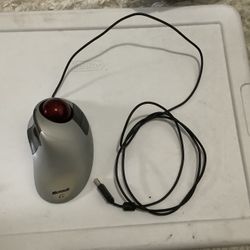 Microsoft Trackball Explorer 1.0 PS2 USB Compatible Tested And Working