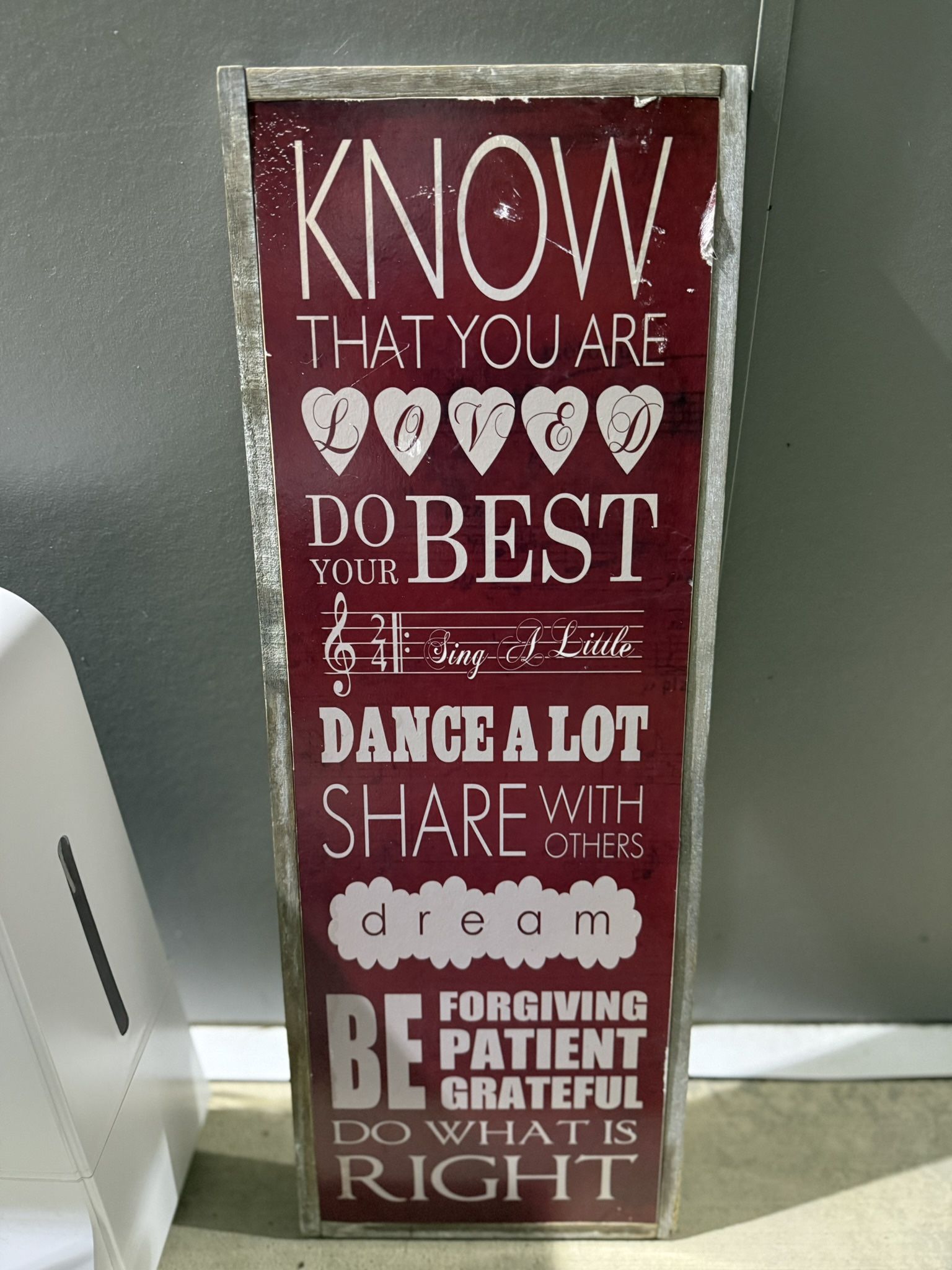 Free Sign Wall Decor