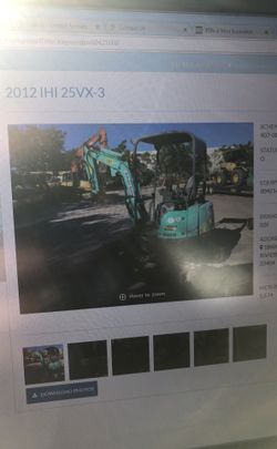 2012 IHI 25VX Mini Excavator