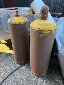 Large Scrap Propane Bottles -  for upcycle