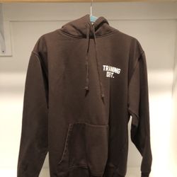 Essential Brown Graphic Hoodie - Training Dept.