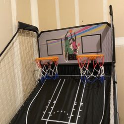 Costway Dual LED Electronic Shot Basketball Arcade Game