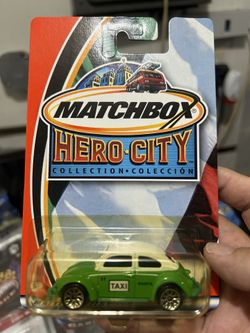 Matchbox VW Bug Taxi