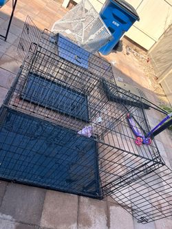 Large and medium dog cages