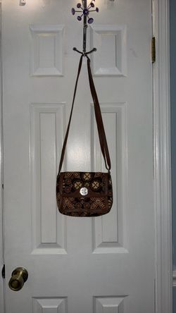 Vera Bradley Brown Floral Crossbody Bag