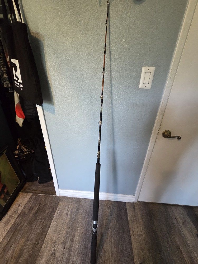 Daiwa VIP6455XXH Fishing Rod VIP E- Glass Saltwater Stand Up Rod 5 1/2’ 40-130lb NICE