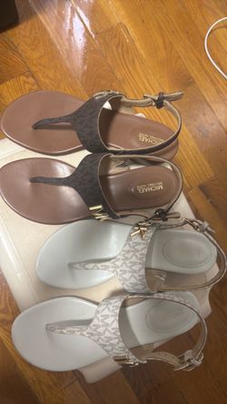 Michael Kors Flat Sandals – 2 Pairs