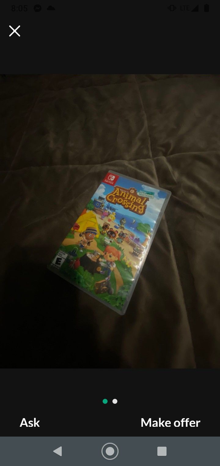 Animal Crossing Nintendo Switch 