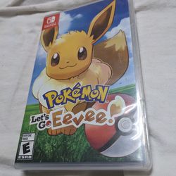 Pokemon Let 's GO Eevee Testing Availabile Switch Game 