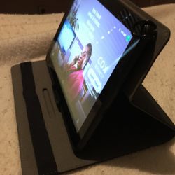 Amazon Fire Tablet with Charger And Case