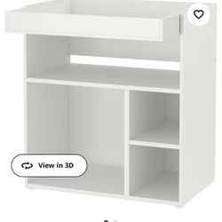 Ikea Changing table/desk, white