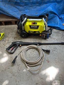Ryobi 1900 PSI 1.2 GPM Cold Water Wheeled Corded Electric Pressure Washer