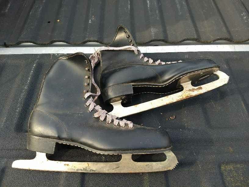 Vintage ice skates