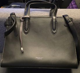 Radley London Black Leather Handbag