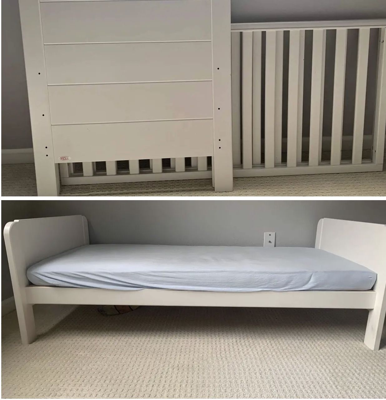 Convertible Crib Made In Europe Troll Signature