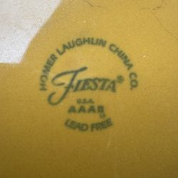 HOMER LAUGHLIN FIESTA DISHES
