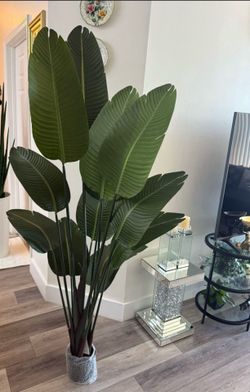 Pretty artificial plant 6 ft tall brand new