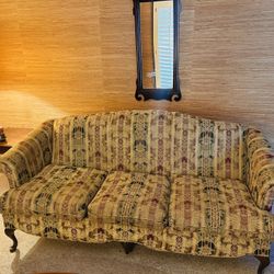 Antique Sofa – Needs a Little Love, Priced to Sell!