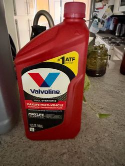 Brand new, full synthetic transmission fluid