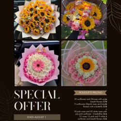 Natural Flowers For Sale